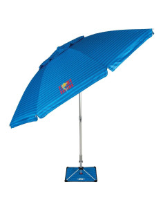 Sombrilla de Playa T0MMY BAHAMA 2.44m con Ventilación y Ancla