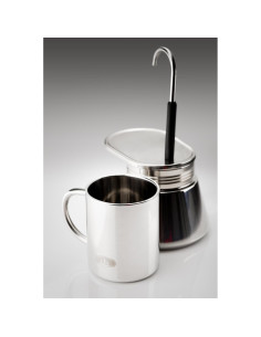 Cafetera Espresso Manual GSI Outdoors 4 Tazas Acero Inoxidable 2