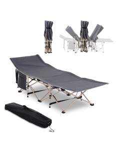 Cama de Camping Plegable Genérico 190x68cm 150kg