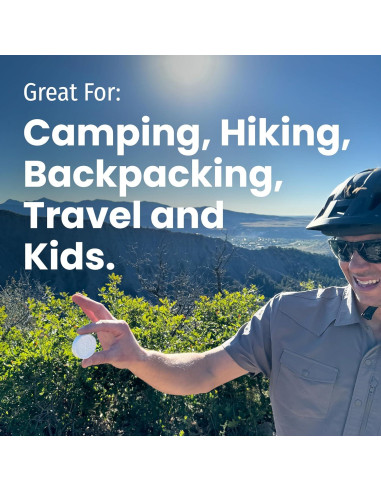 Toallitas PACT Comprimidas para Camping - Paquete de 25 Unidades