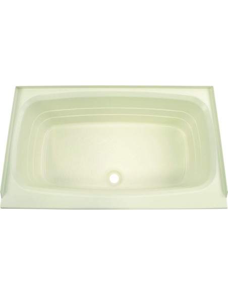 Bañera Lippert 209385 Parchment 60 x 101 cm Drenaje Central