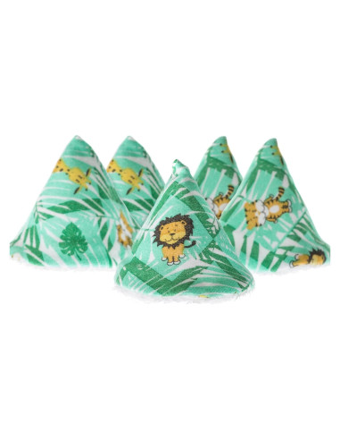 Pee-Pee Teepee Beba Bean Verde Selva - 5 Unidades