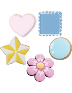 Juego de Cortadores de Galletas Ann Clark 5 Piezas Acero Inoxidable 2