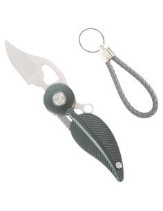 Cuchillo de bolsillo mini CHJIANAO verde oscuro EDC 9.7 cm
