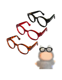 Gafas para Muñecas Lopau - 3 Piezas, 10-17 cm, 3 Colores