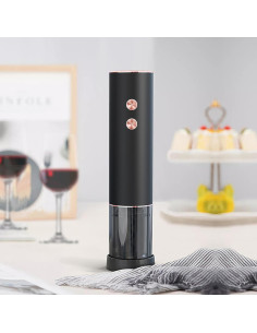 Abridor de Botellas de Vino Eléctrico YYDSBAYS Dorado Recargable 2