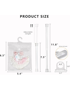 Set de 10 Bolsas de Almacenamiento para Ropa de Muñeca Labubu 2