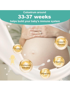 Kit recolector de calostro Tenmonth 6 piezas 4ml silicona BPA libre 2