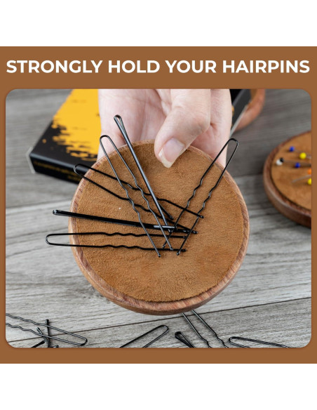 Soporte Magnético de Madera VTUNA para Pinzas y Clips - 1 Pieza