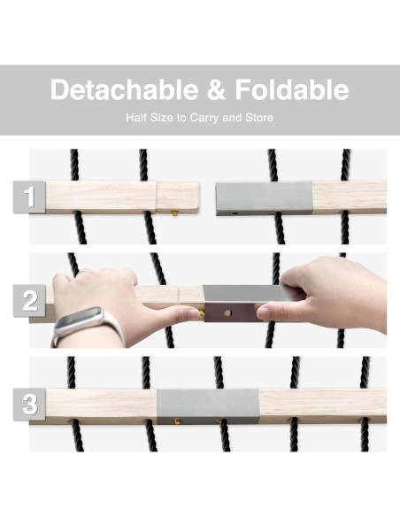 Hamaca Tonahutu 3.20m x 1.52m Algodón Tejida a Mano Gris Oscuro