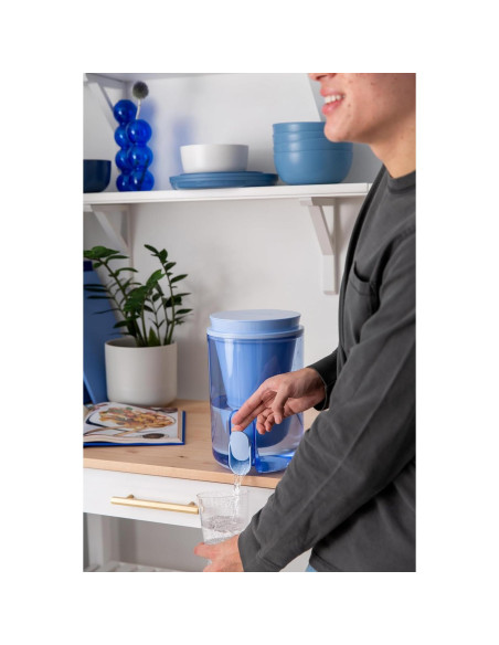 Dispensador de Filtro de Agua LifeStraw Home 10 Tazas Azul