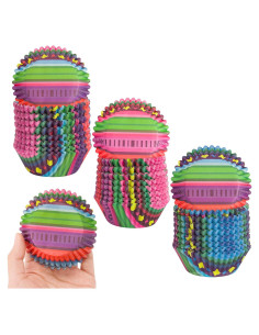 Forros de Papel para Muffins COcnny - 600pcs Fiesta México
