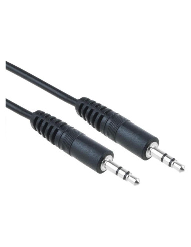 Cable de Audio AUX 3.5mm Negro Premium 1.83m J-ZMQER