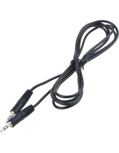 Cable de Audio AUX 3.5mm Negro Premium 1.83m J-ZMQER 2