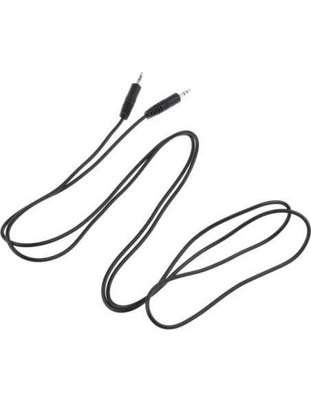 Cable de Audio AUX 3.5mm Negro Premium 1.83m J-ZMQER