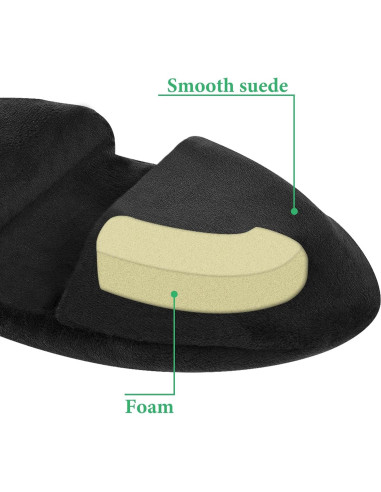 Cubierta de diadema Geekria para AKG, Sony, HIFIMAN, Negro