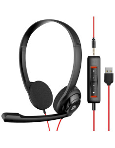 Auriculares NUBWO HW02 USB y 3.5mm con Micrófono - 5 Paquetes 2