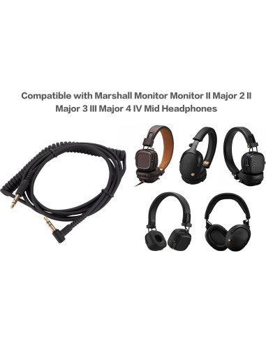 Cable de Audio UNCLE LIGHT 1.2m para Auriculares Marshall