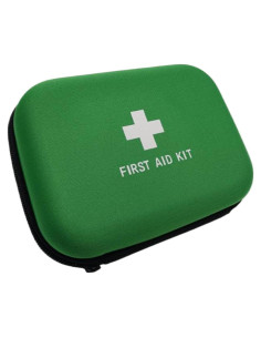 Estuche Duro de Primeros Auxilios EVA Jipemtra Verde 17.2x13.5cm