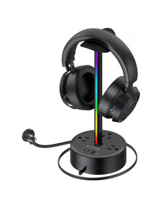 Soporte para Auriculares TROND con Carga Rápida PD 20W USB-C