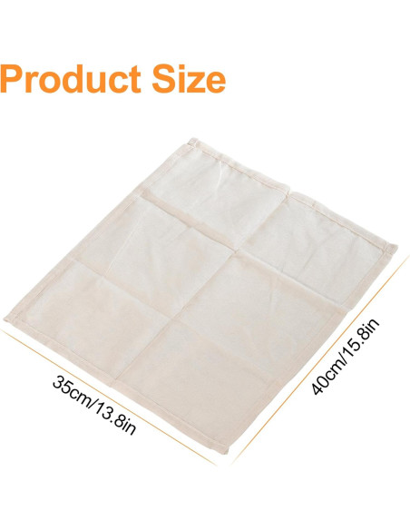 Gasa para prensa de tofu Noya 40x35 cm 2 capas