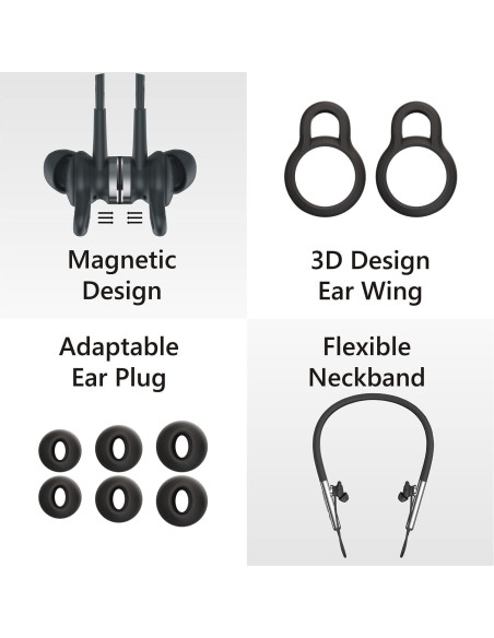 Auriculares Inalámbricos Prosonic N10 con Banda Cuello IPX5