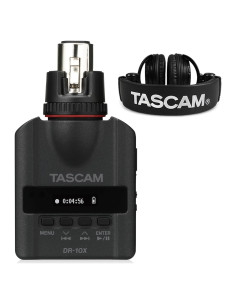 Grabadora Digital TASCAM DR-10X XLR + Auriculares Estudio