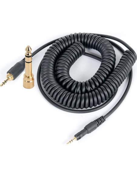 Cable de Audio Enrollado FAAEAL 4.5m para Auriculares Audio-Technica