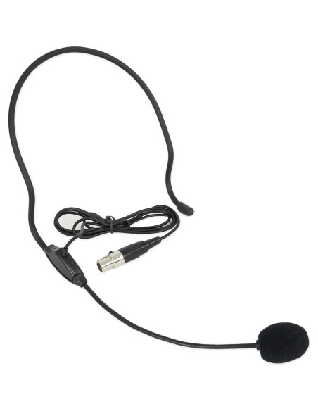 Sistema de micrófono inalámbrico dual UHF Rockville RWM81U