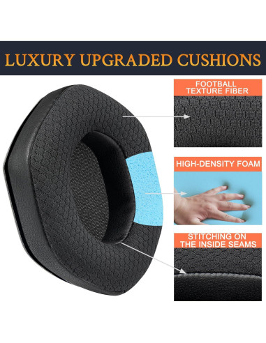 Almohadillas de Repuesto SOULWIT para V-Moda Crossfade - Negro