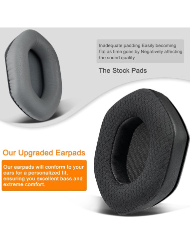 Almohadillas de Repuesto SOULWIT para V-Moda Crossfade - Negro