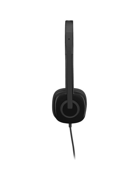 Auriculares Estéreo Logitech H151 con Micrófono y Control de Volumen