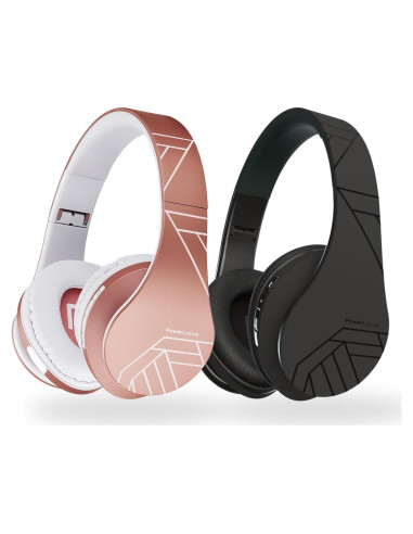 Auriculares Inalámbricos PowerLocus P2 Rosa Oro y Negro