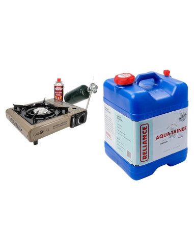 Estufa Portátil Gas One GS-3400P Doble Combustible para Camping