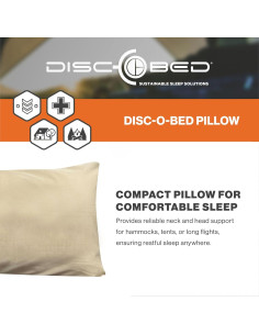 Almohada de Viaje Compacta Disc-O-Bed 50308 Capuchino 2