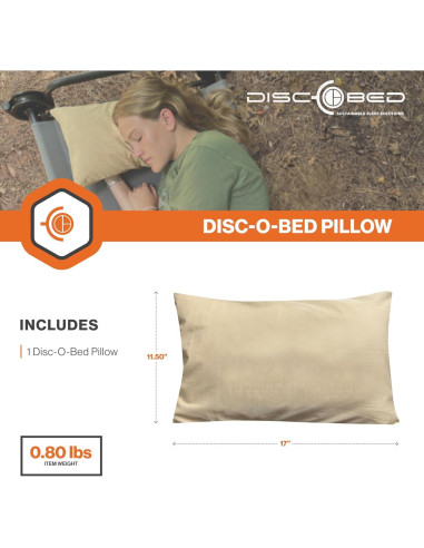 Almohada de Viaje Compacta Disc-O-Bed 50308 Capuchino