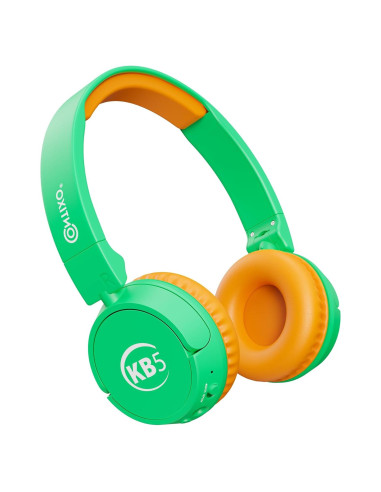 Auriculares Inalámbricos Contixo KB-5 para Niños Verde/Naranja