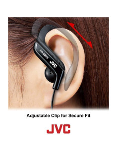 Auriculares Deportivos JVC HAEB75P Resistentes al Agua Rosa 2