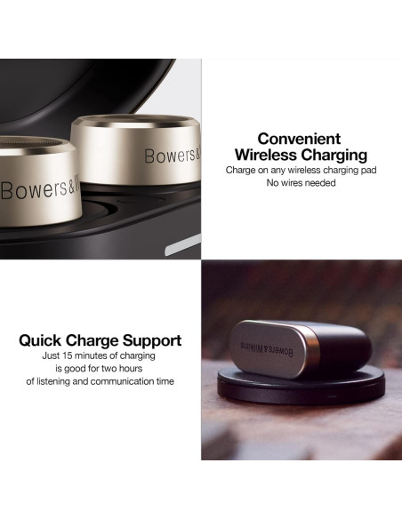 Auriculares Inalámbricos Bowers & Wilkins PI7 con Cancelación de Ruido