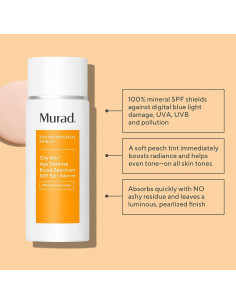 Protector Solar Mineral Murad SPF 50 17.7 ml - Defensa Luz Azul 2