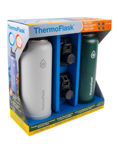 Botellas de Agua ThermoFlask 1.18L Acero Inoxidable 2 Piezas 2
