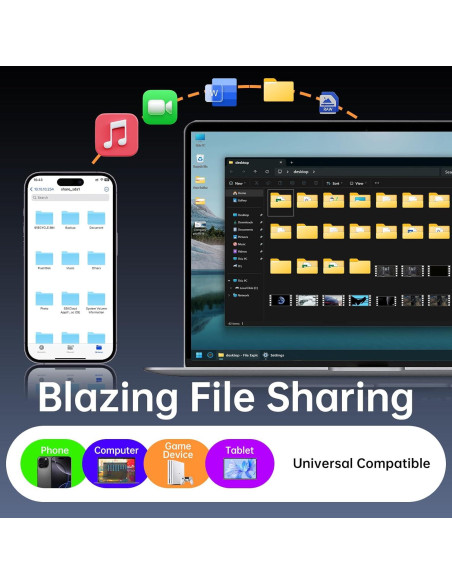 Disco SSD Externo SSK 2TB USB 3.2 Gen2x2 Rápido 2000MB/s