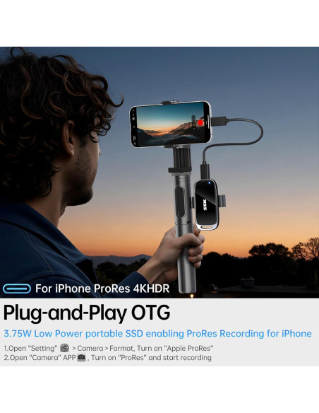 Disco SSD Externo SSK 2TB USB 3.2 Gen2x2 Rápido 2000MB/s