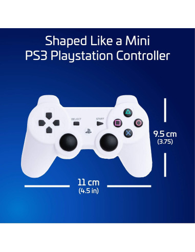 Pelota Antiestrés Controlador Blanco PS5 Paladone 4.29x11.2cm