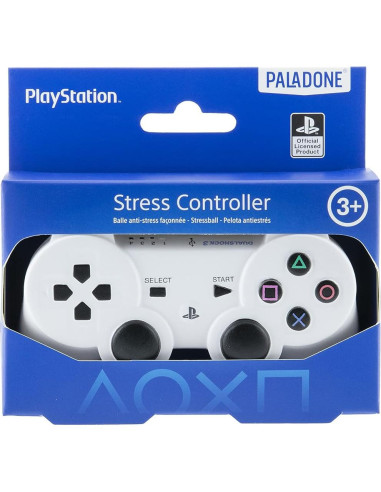 Pelota Antiestrés Controlador Blanco PS5 Paladone 4.29x11.2cm