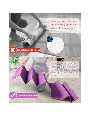 Alfombrilla de Yoga Plegable RYTMAT 182x79cm Antideslizante