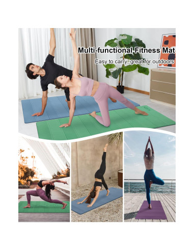 Alfombrilla de Yoga Plegable RYTMAT 182x79cm Antideslizante