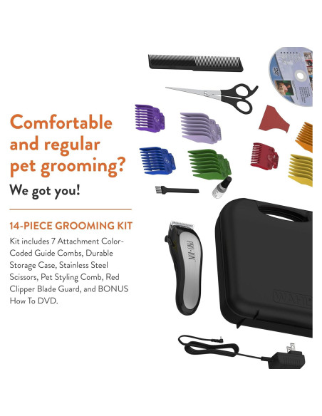 Cortadora Inalámbrica Wahl Pro Ion para Perros y Gatos - 2h Uso Cortadora Inalámbrica Wahl Pro Ion para Perros y Gatos - 2h Uso