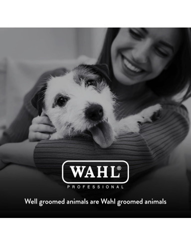 Cortadora Inalámbrica Wahl Pro Ion para Perros y Gatos - 2h Uso