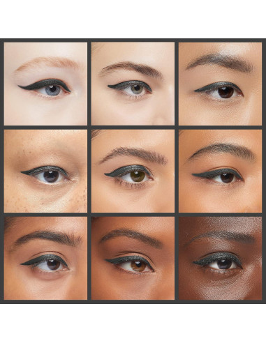 Lápiz de Eyeliner NYX Profesional Makeup - A Prueba de Agua Metal de Arma